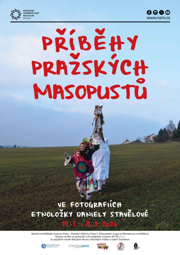 Prazske masopusty v NZM plakat